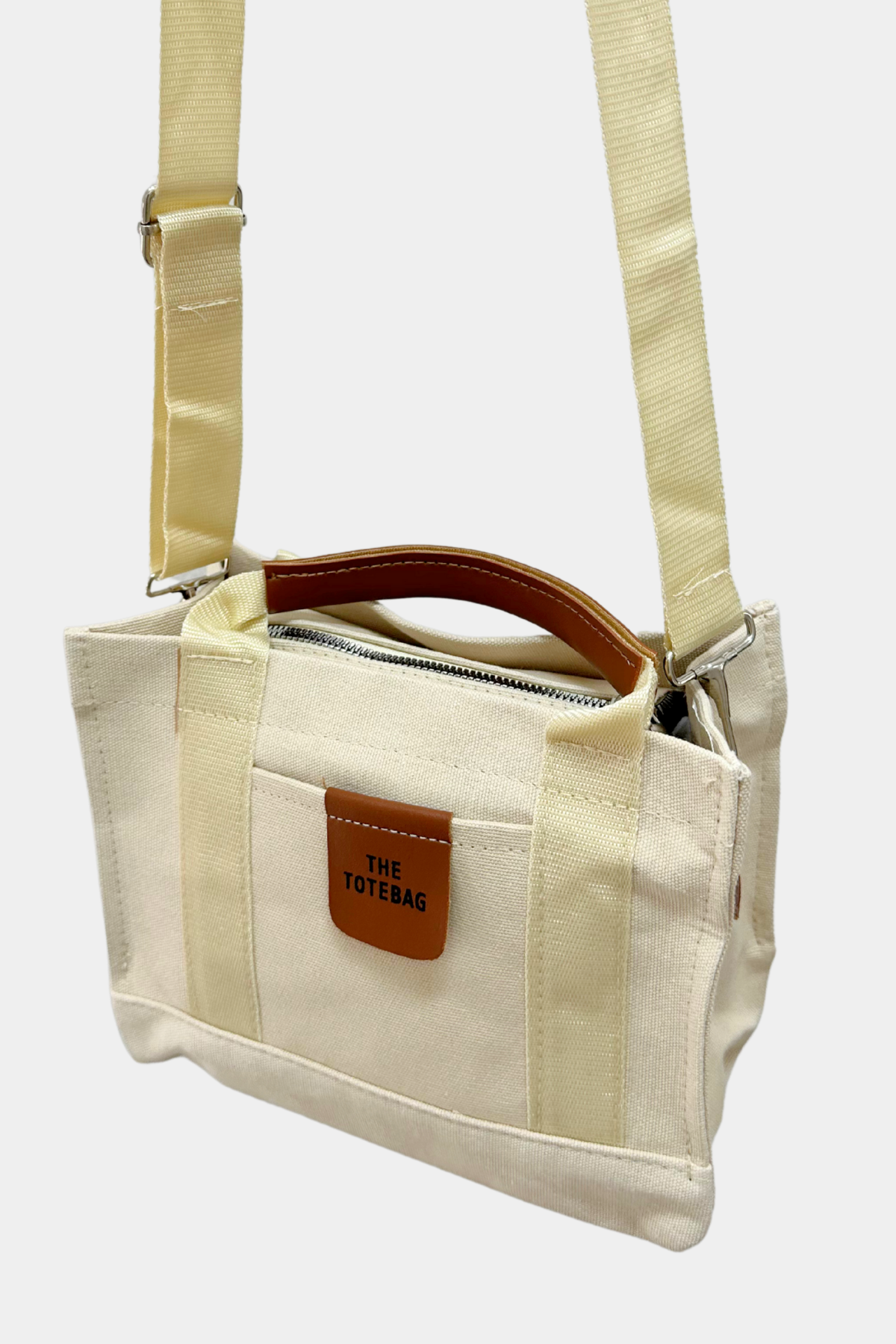 Kadın Mini Kanvas Tote Bag Omuz ve El Çantası
