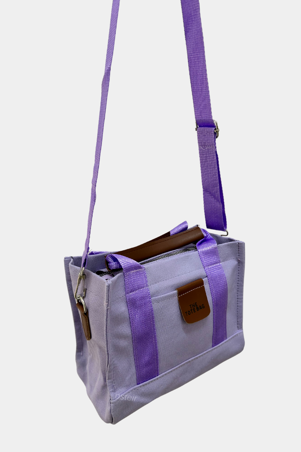Kadın Mini Kanvas Tote Bag Omuz ve El Çantası